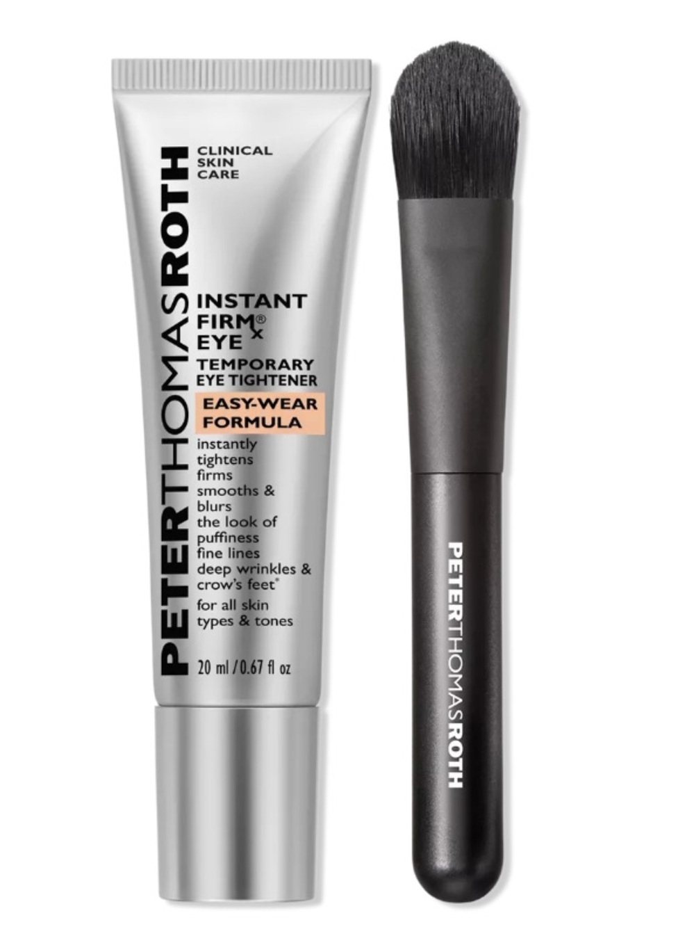 ♥️💖 Viral Peter Thomas Roth Instant Firm Eye Easy- Wear Formula & Brush NWT